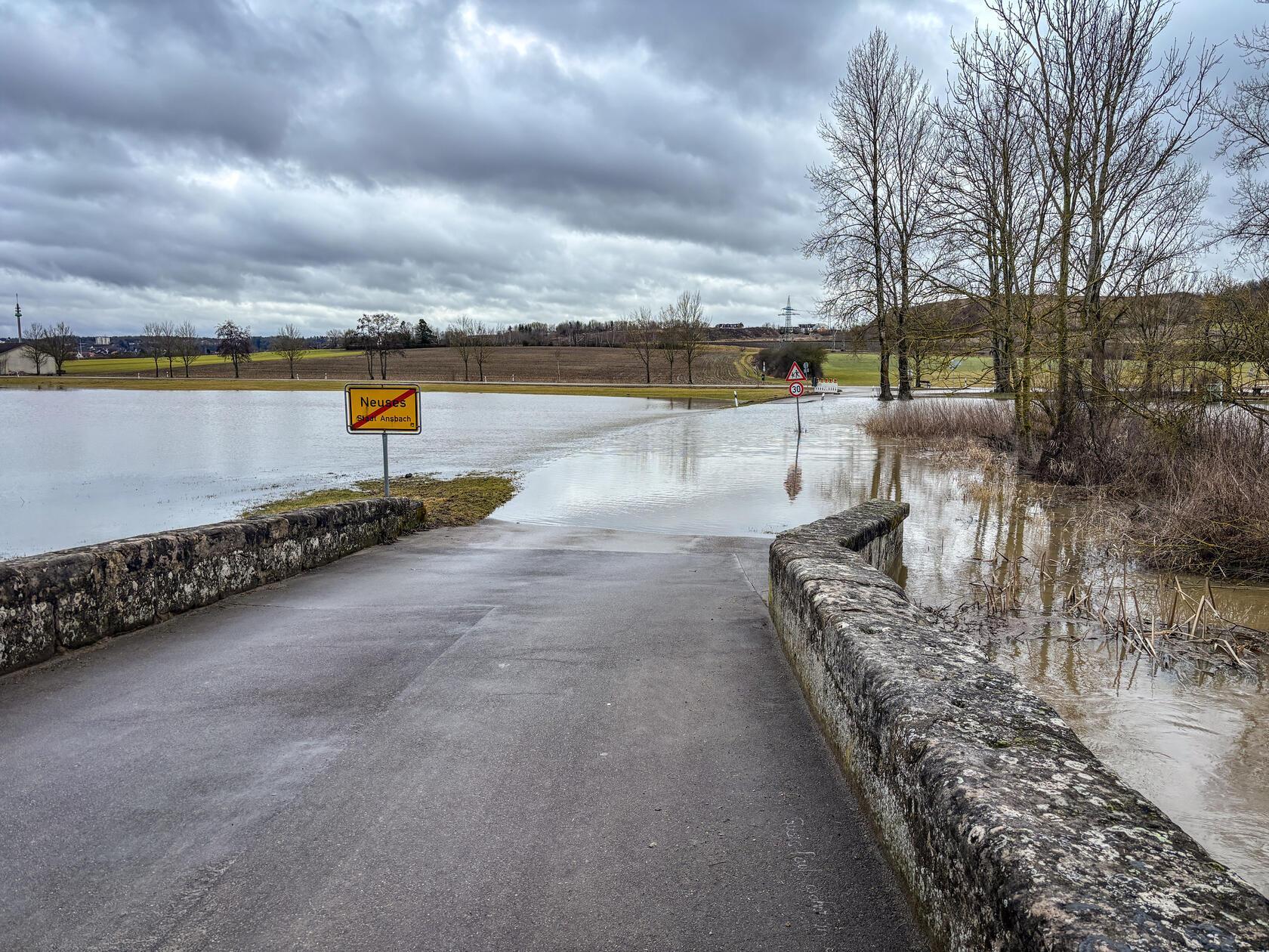 Aufgrund des Tauwetters und den zusätzlichen Niede