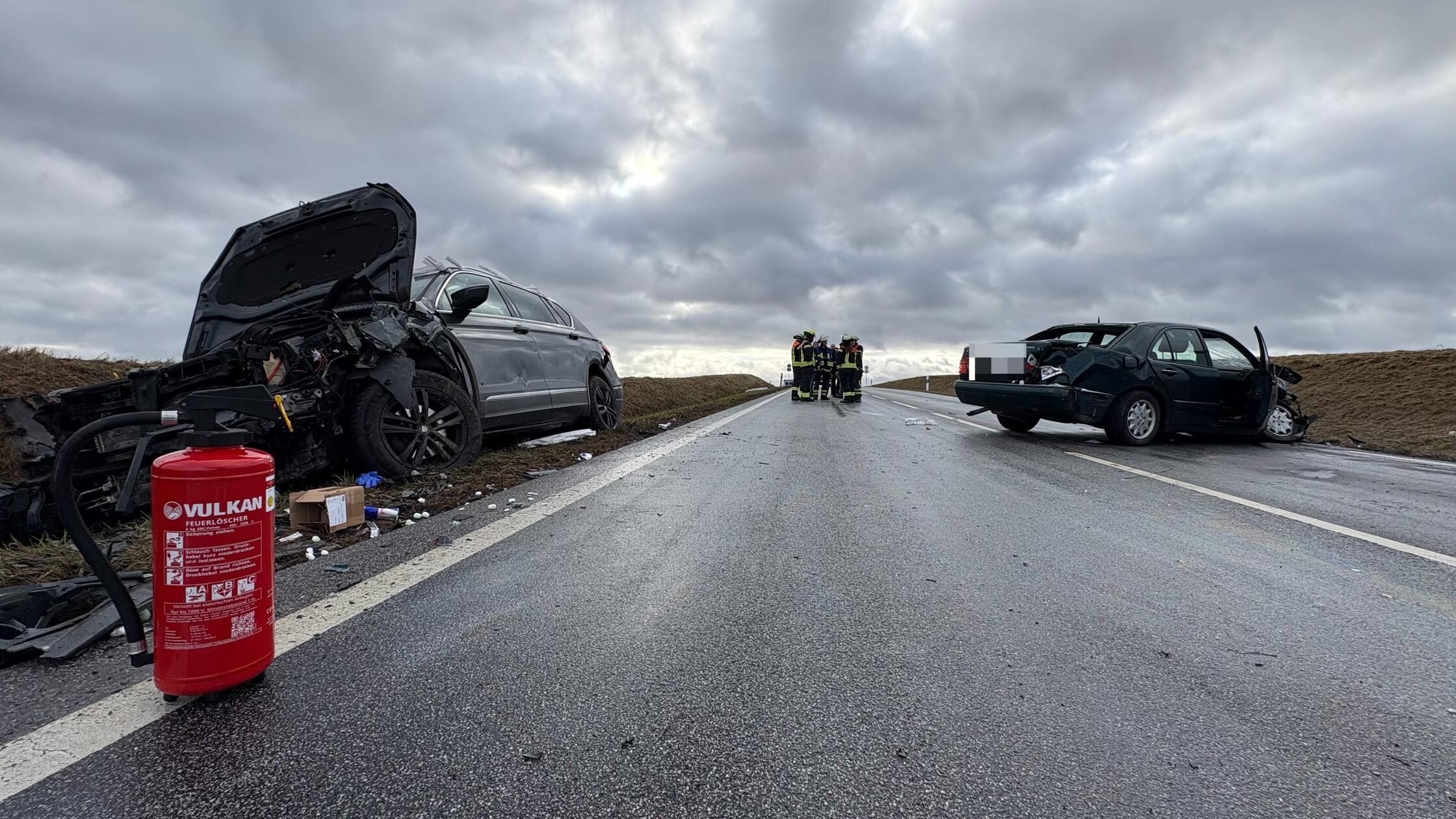 Auf der B19 zwischen Würzburg und Giebelstadt&nbsp