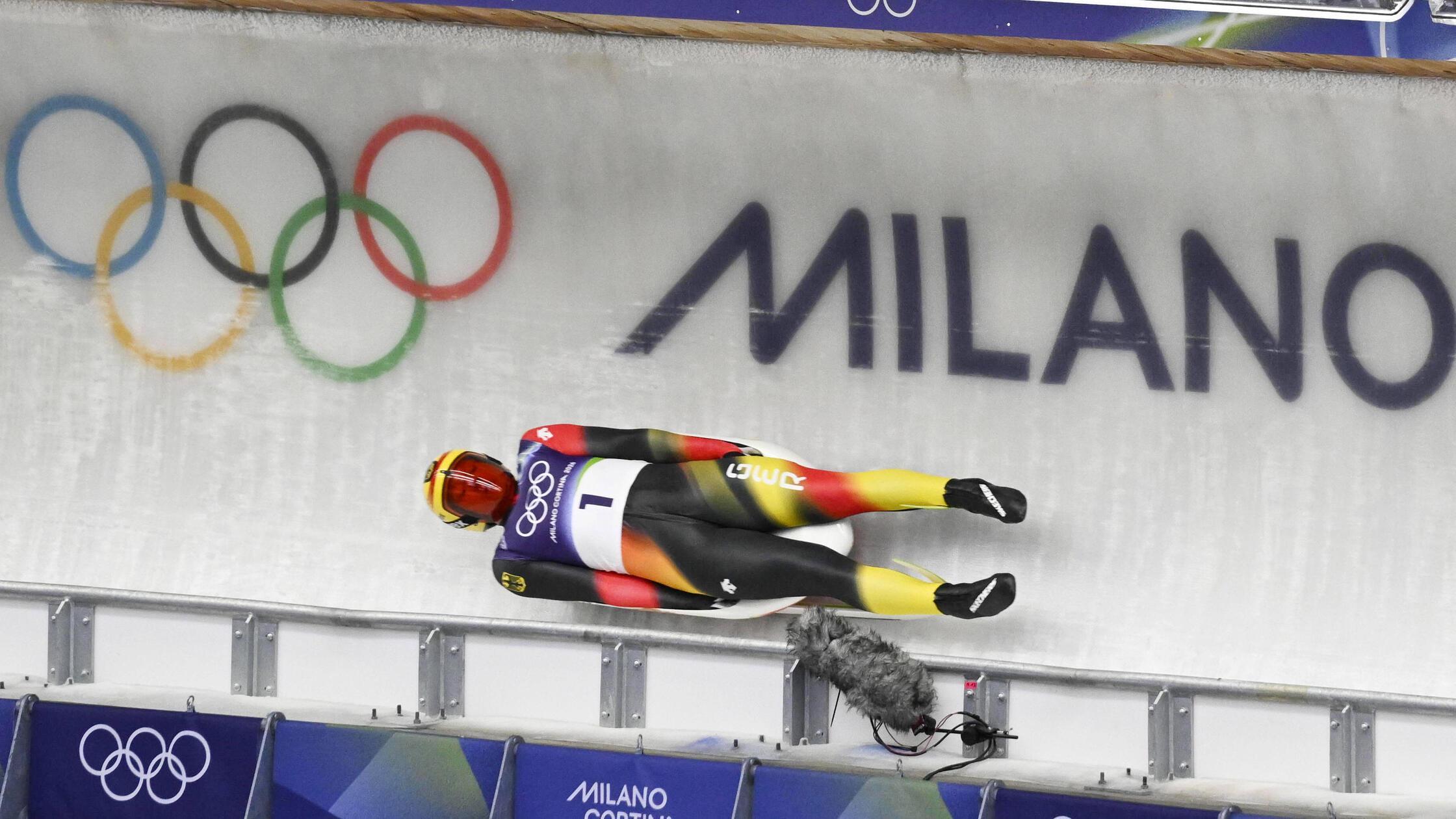 Milan Cortina Olympics: Luge Germany s Max Langenh