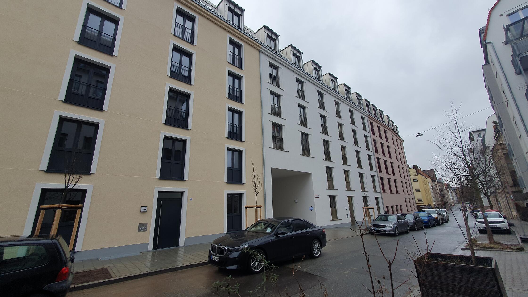 An der Langen Straße, auf dem ehemaligen Parkplatz