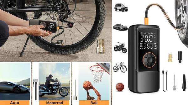 Kompressor Akku Luftpumpe 16Ah Akku