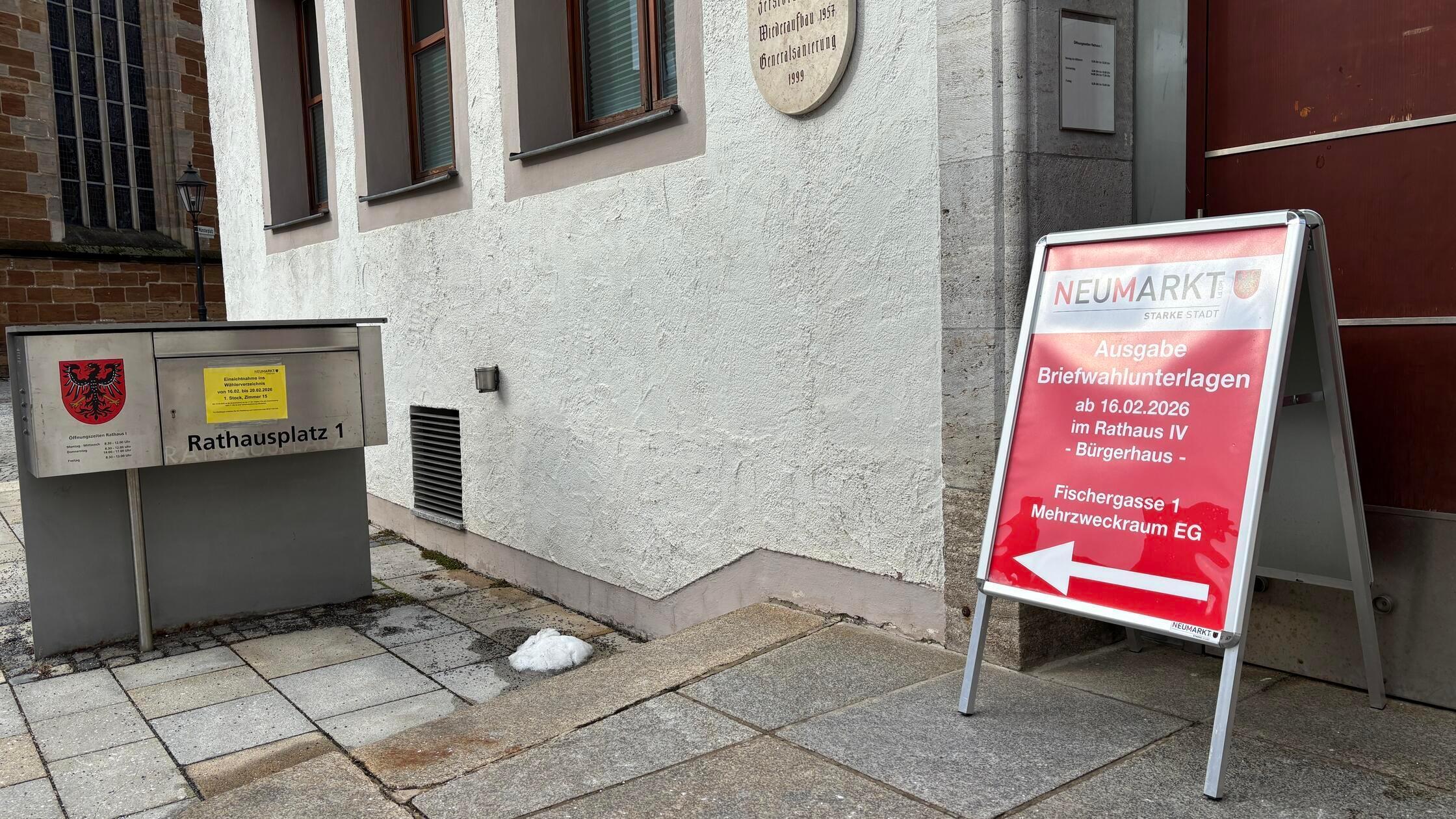 Briefwahl in Neumarkt