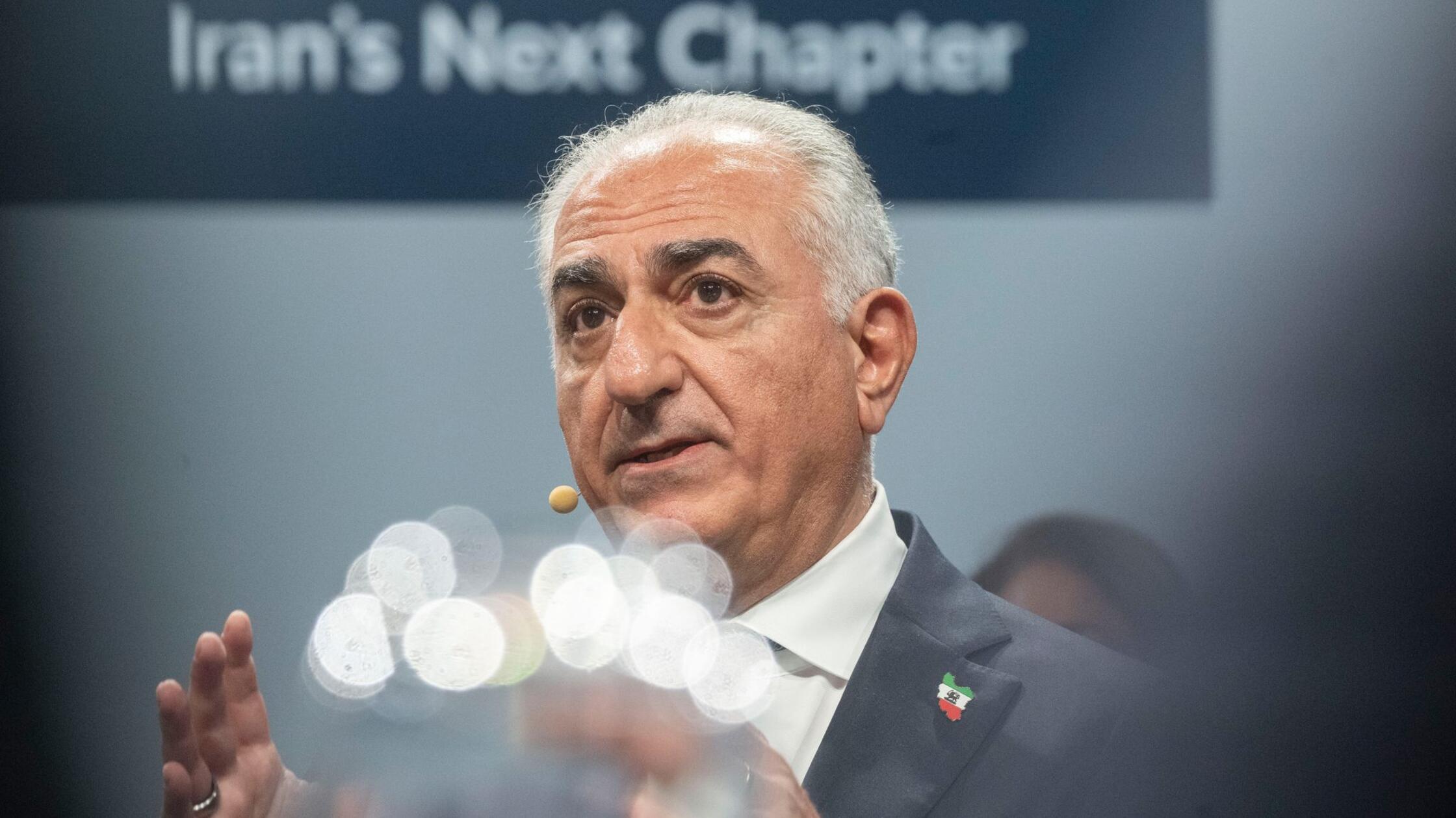 Reza Pahlavi, der Sohn des gestürzten iranischen S