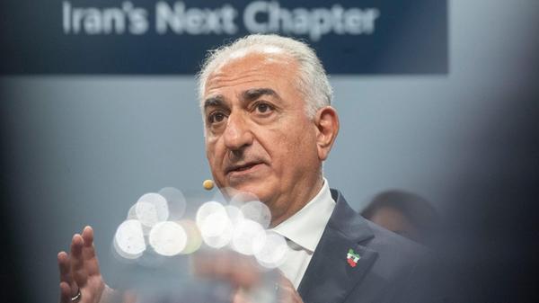 Reza Pahlavi, der Sohn des gestürzten iranischen S