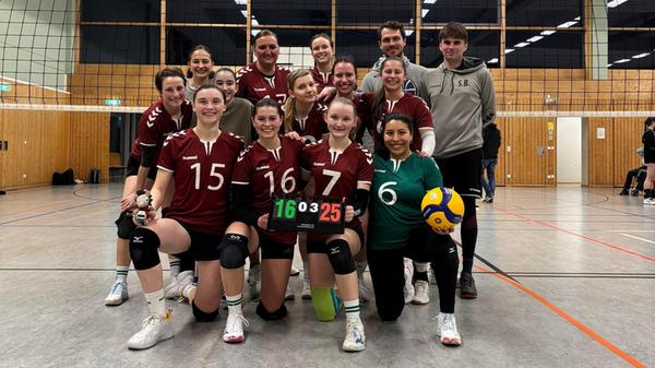Volleyball-Damenmannschaft des TSV Neunkirchen am