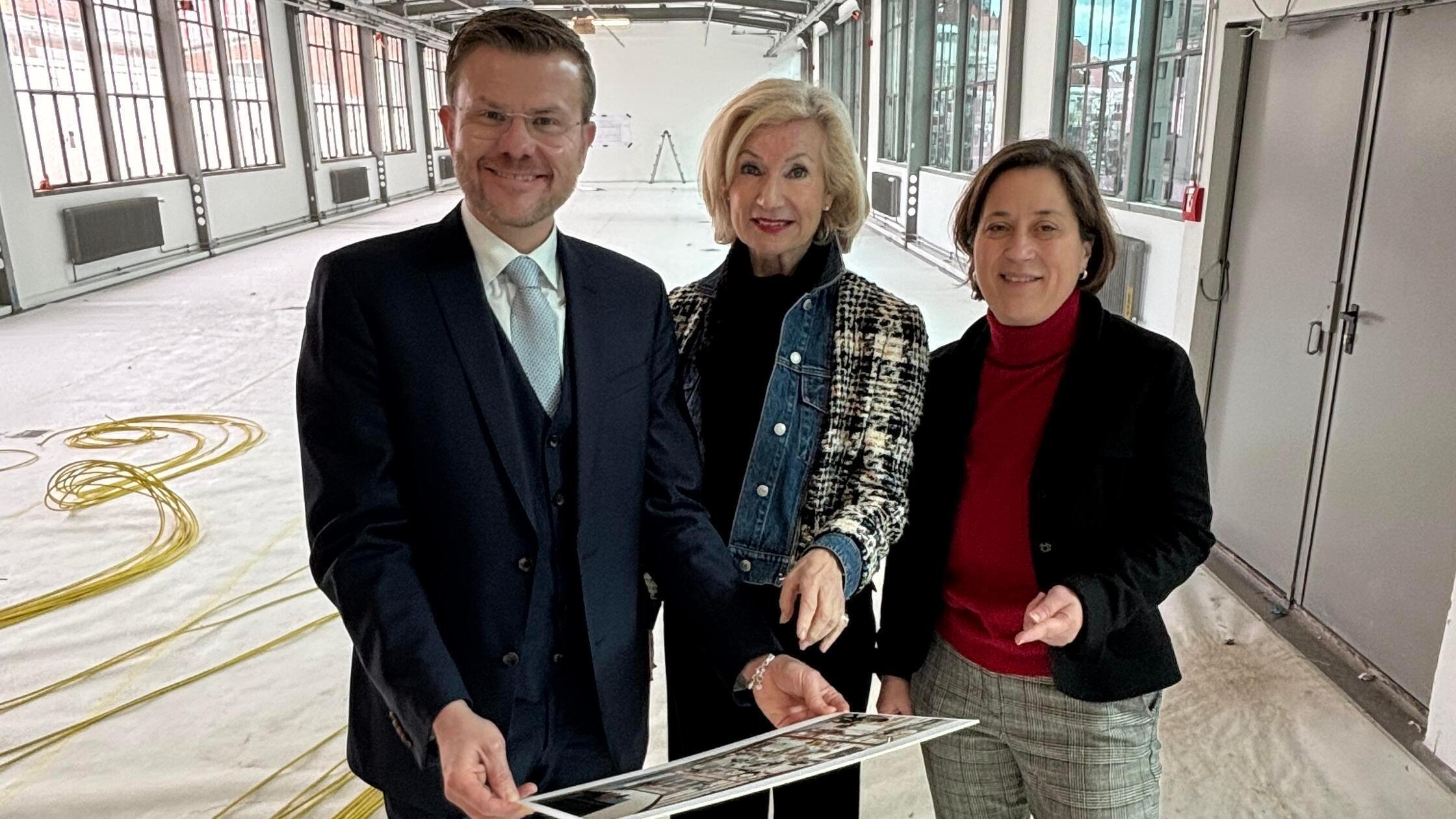 Oberbürgermeister Marcus König und Bürgermeisterin