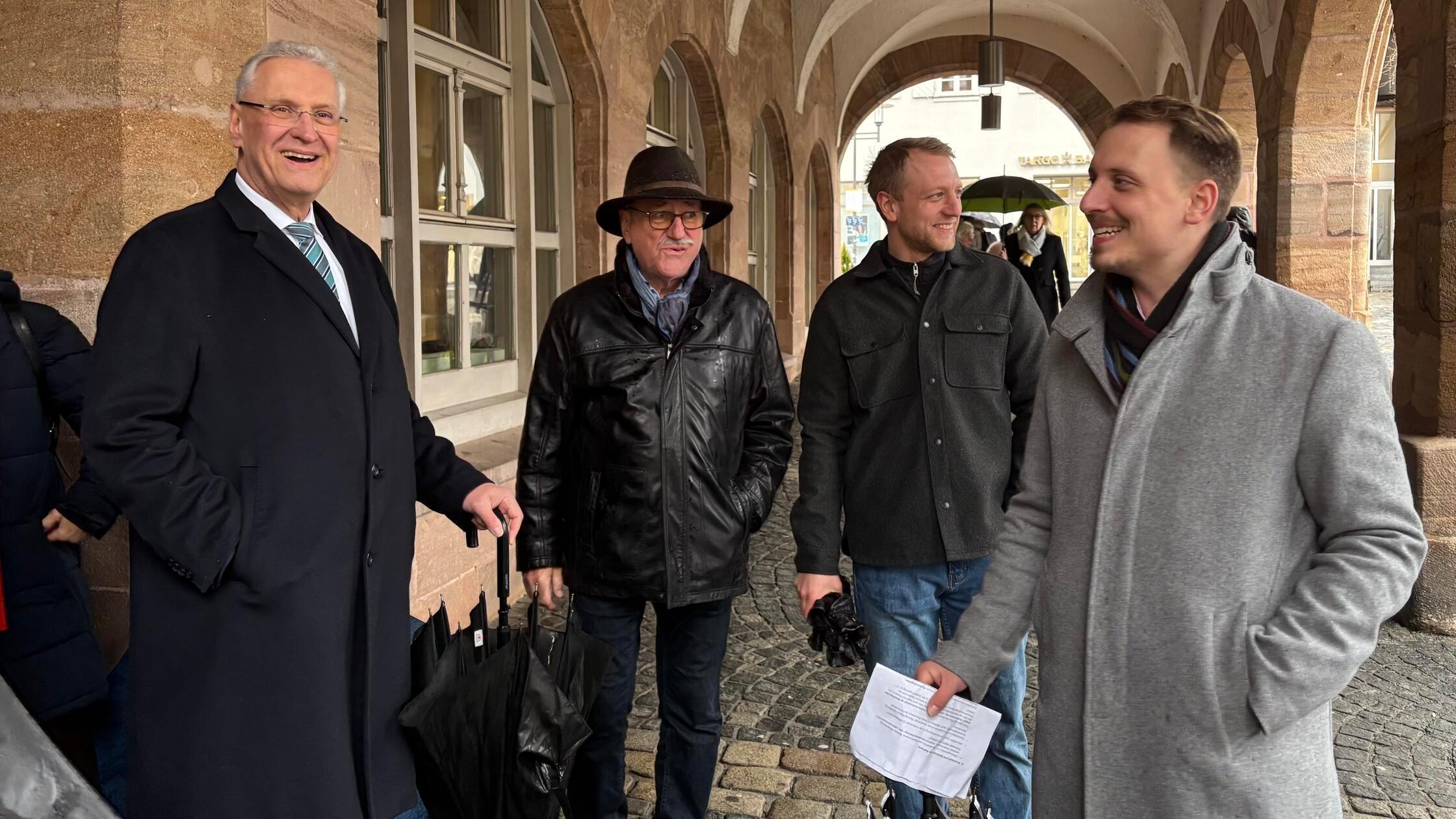 Joachim Hermann und Alexander Rötschke in Schwabac