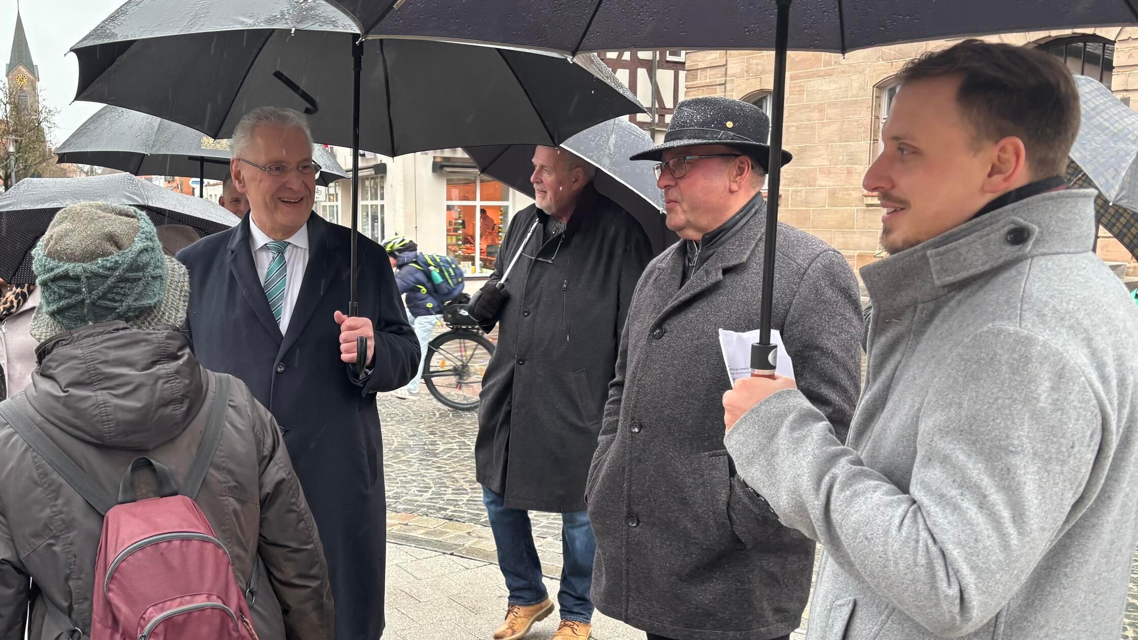 Joachim Herrmann und Axel Rötschke