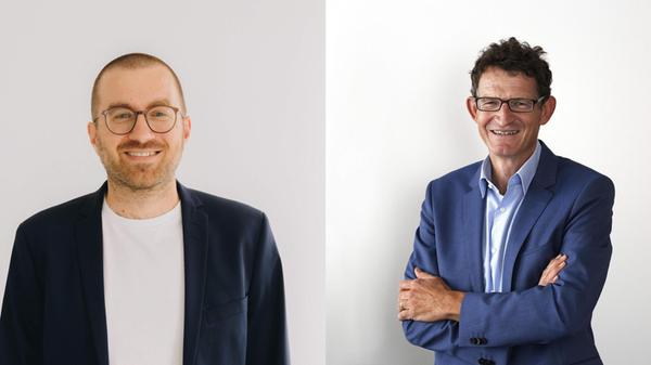 Die Salon-Gäste (v.li.): Prof. Dr. Simon Bein und