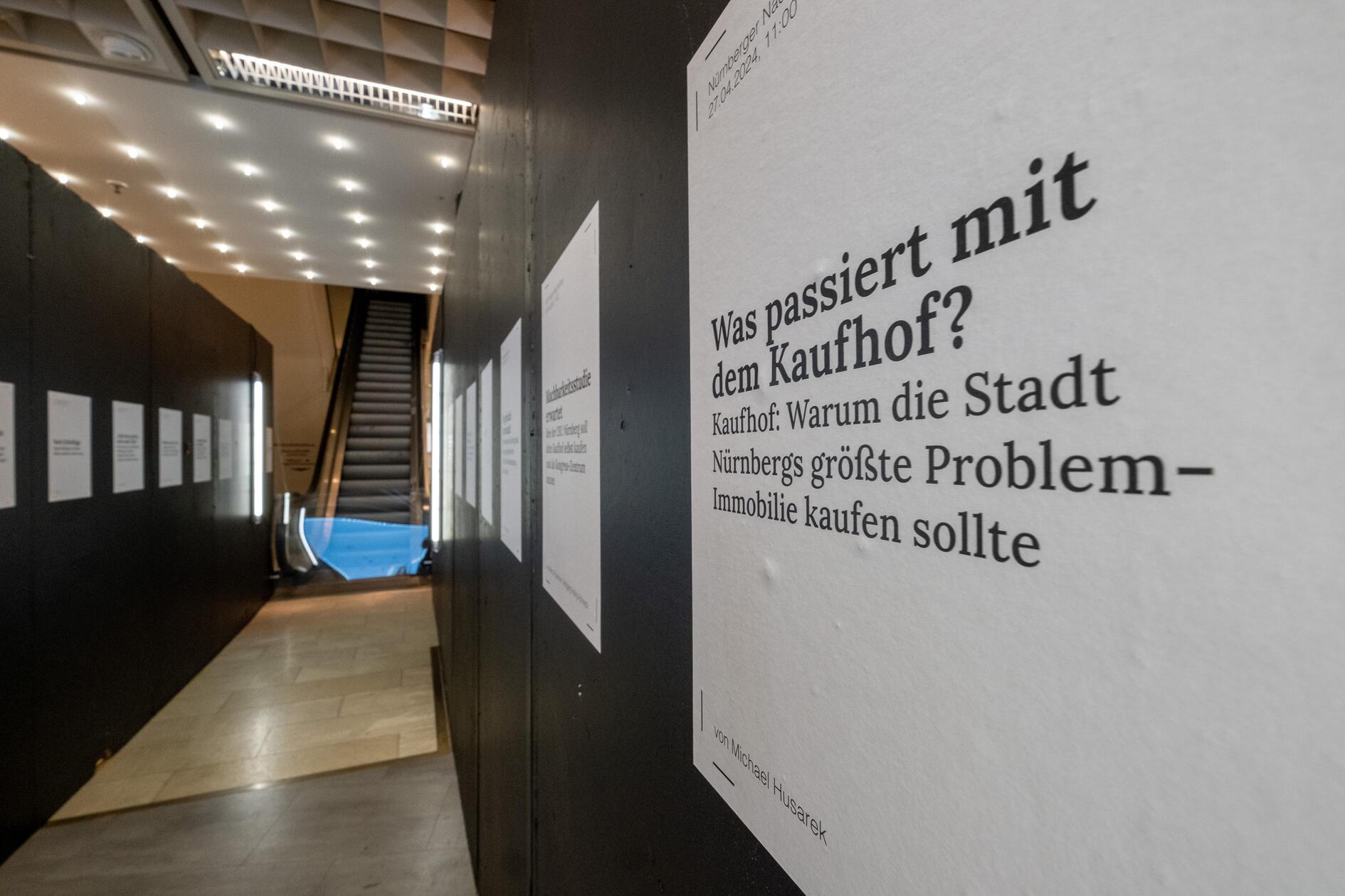 Belebt wurde der ehemalige Kaufhof zunächst mit Kunst, Kultur und gesellschaftlicher Auseinandersetzung.