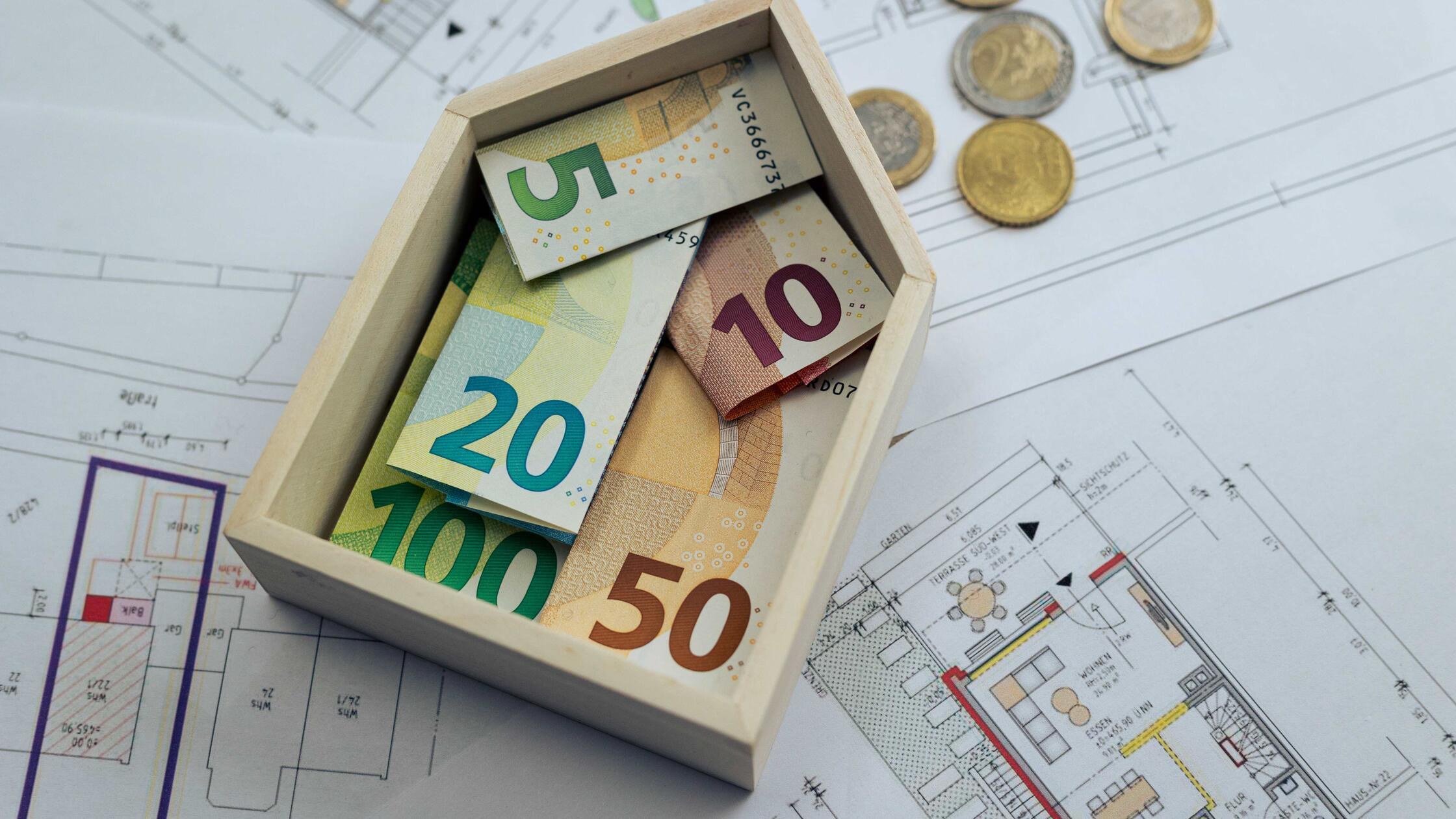 Geld ins Haus stecken: Damit auch Durchschnittsver