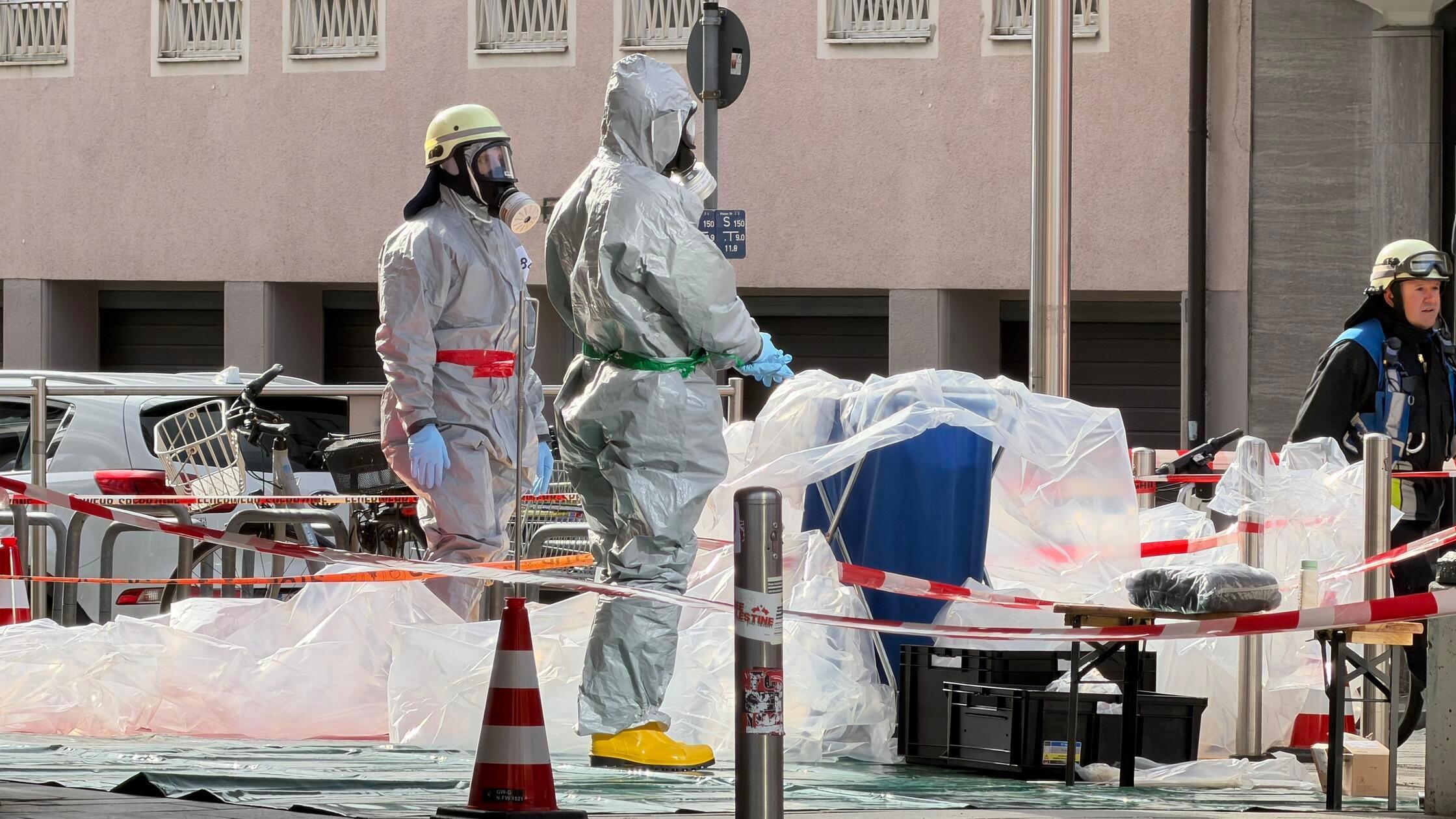 Brief mit unbekanntem Pulver lÃ¶st groÃŸen ABC-Ein