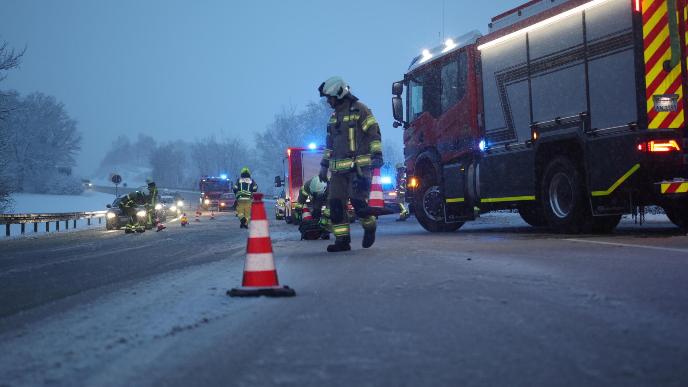 Am Donnerstagabend (19.02.2026) kam es auf der B14