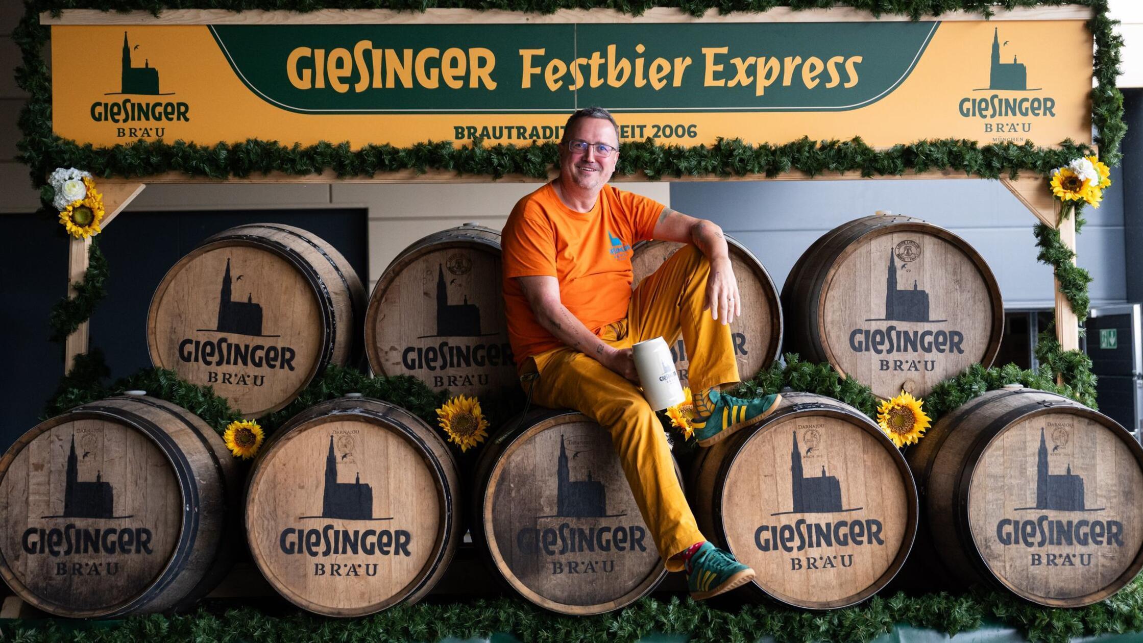 Der Gründer und Geschäftsführer der Giesinger Bier