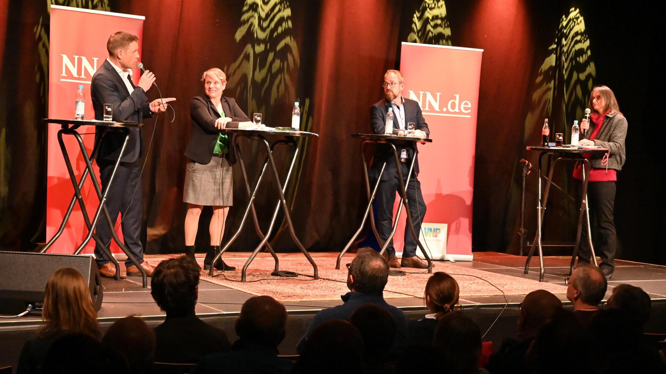 EN Talk im E-Werk mit den drei Oberbürgermeisterka