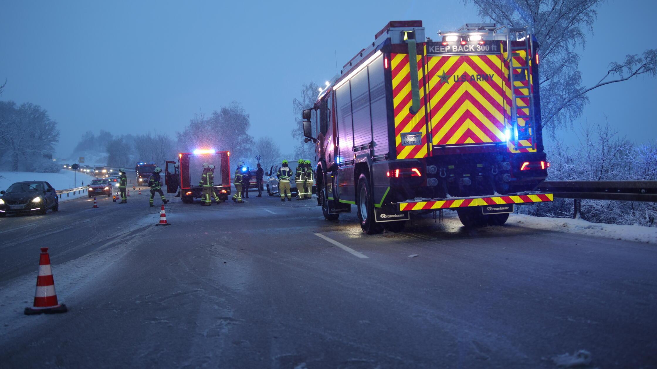 Am Donnerstagabend (19.02.2026) kam es auf der B14