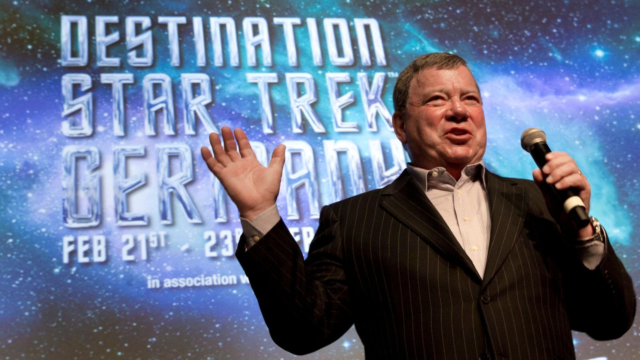 Schauspieler William Shatner, bekannt geworden als