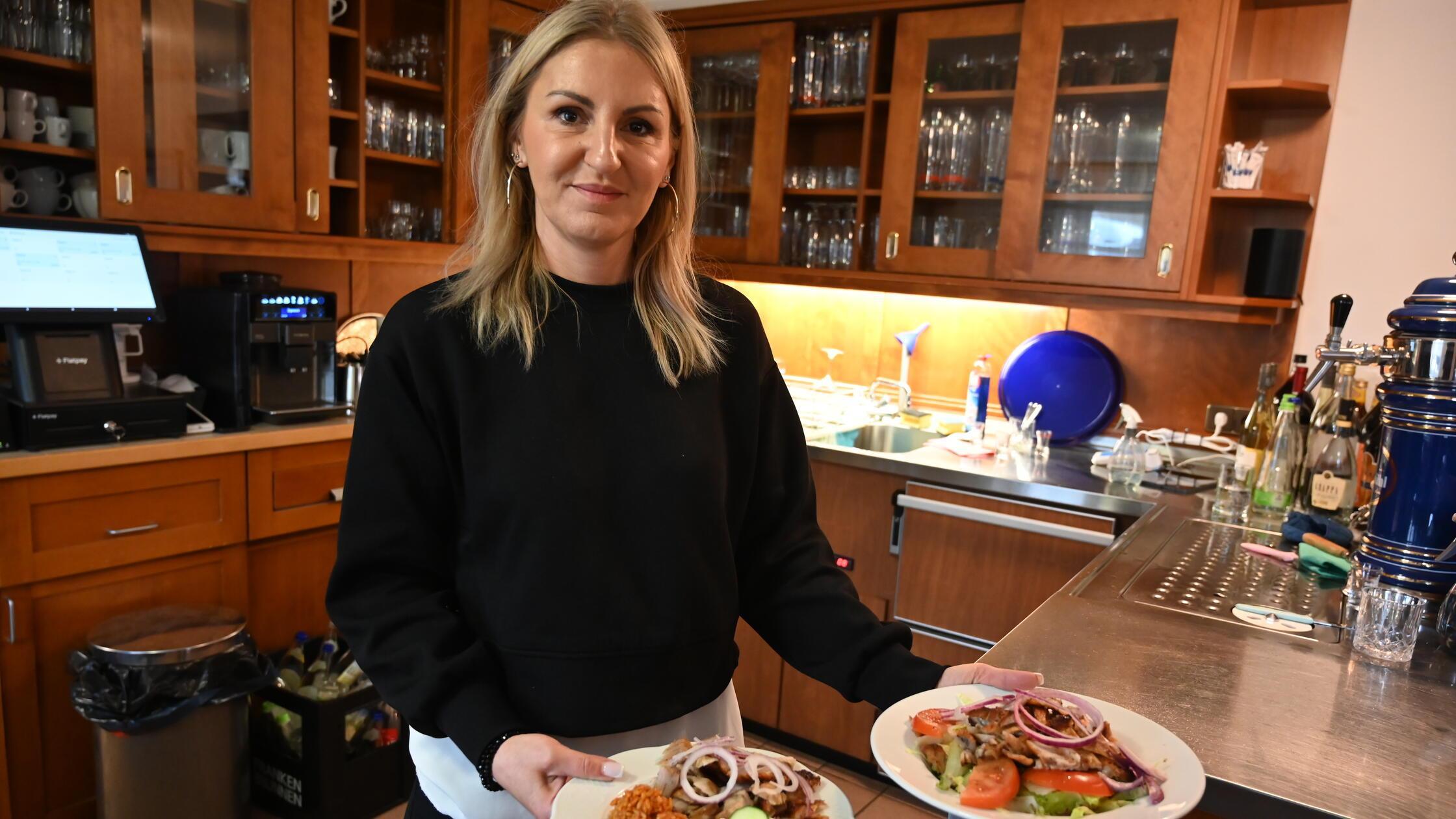 Im Rother Traditionsgasthaus "Zur Linde" serviert 