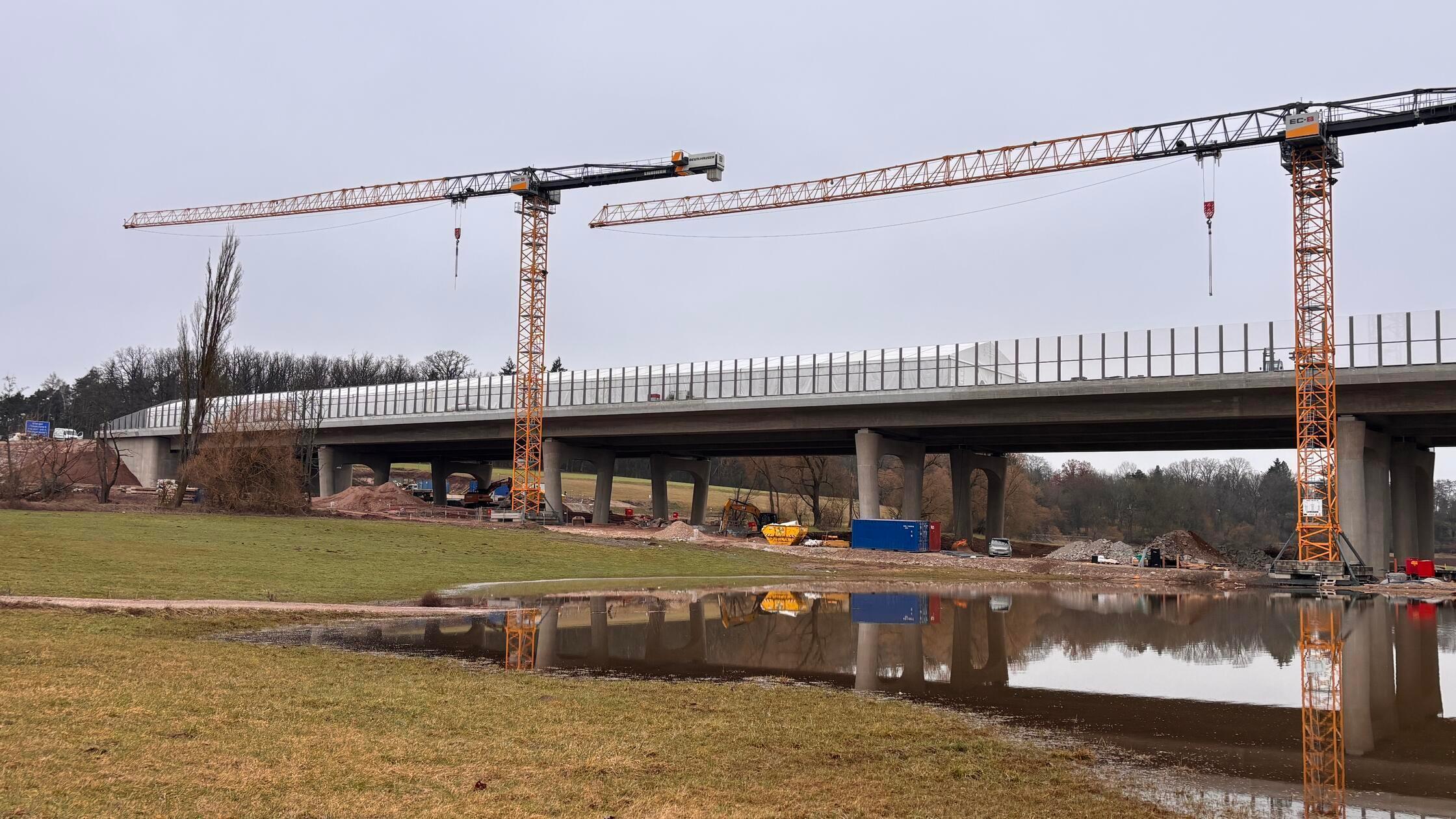 Aurachtalbrücke A3 Erlangen
