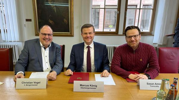 Oberbürgermeister Marcus König (Mitte), Bürgermeis