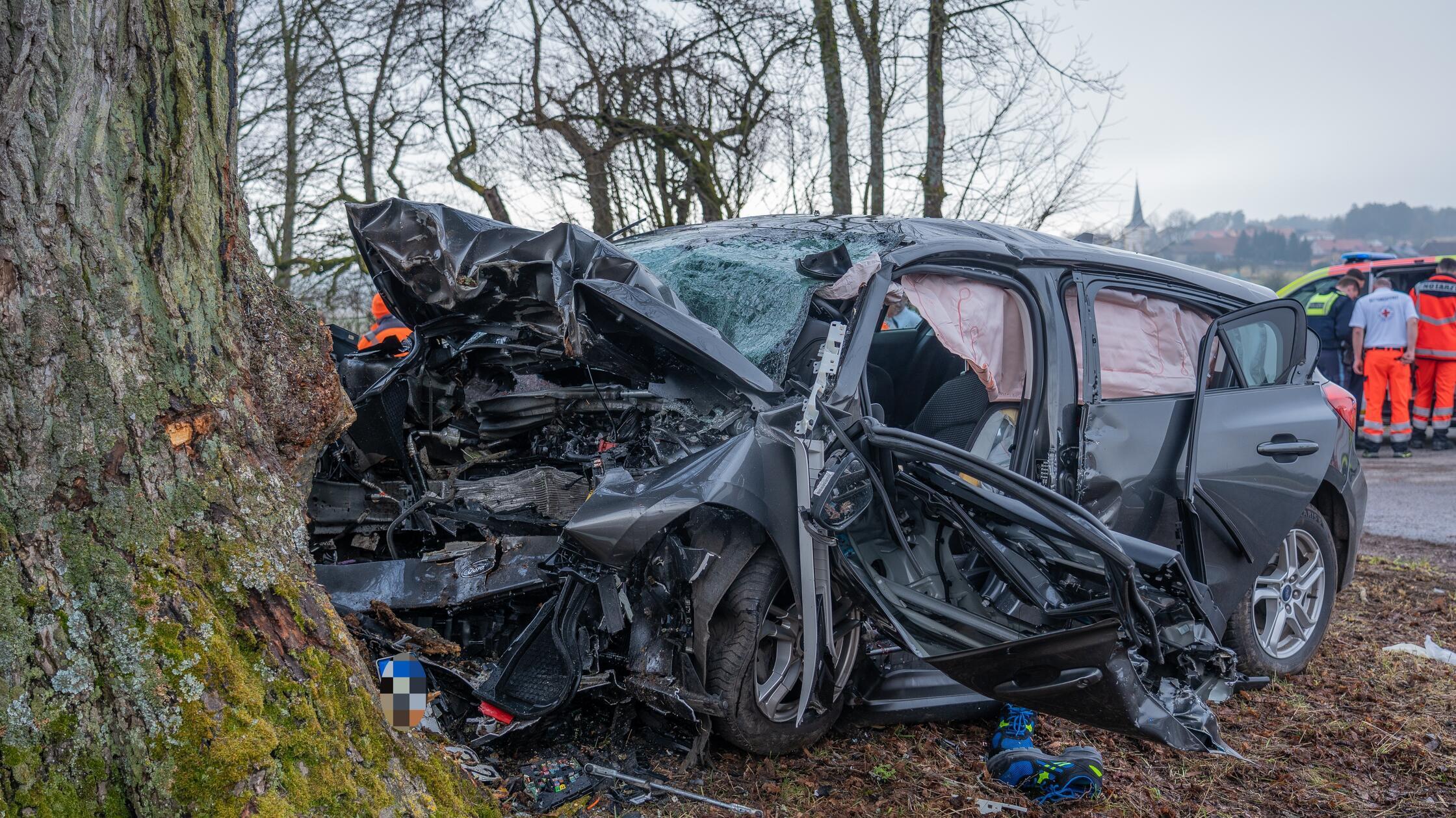 Zu einem tragischen Verkehrsunfall ist es am Donne
