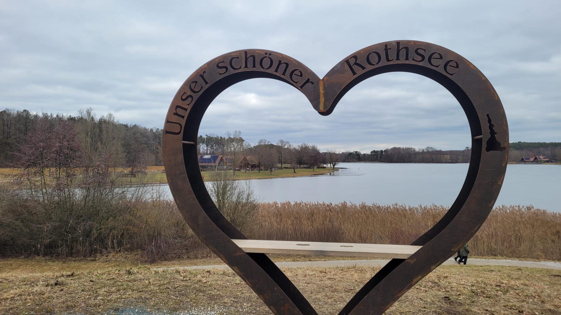 Rothsee Herz Februar 2026