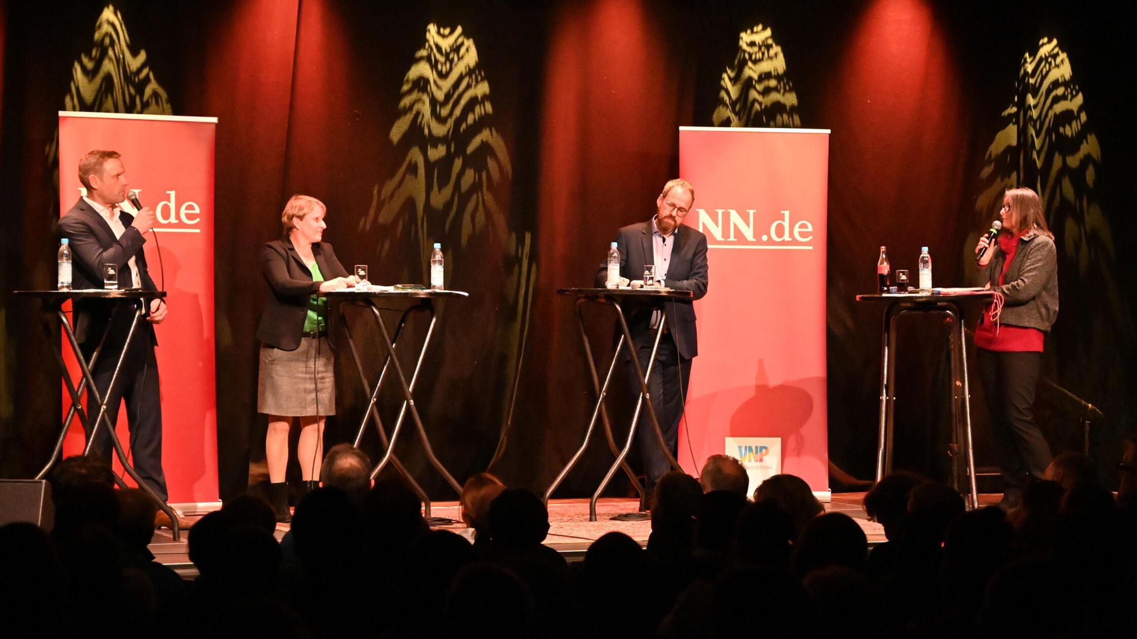 EN Talk im E-Werk mit den drei Oberbürgermeisterka