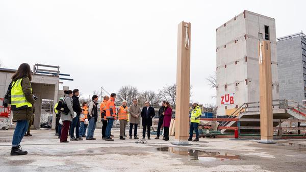 Baufortschritt Behaim-Gymnasium