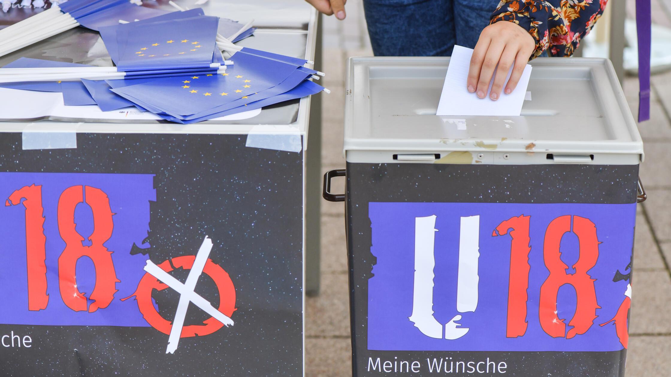 U18-Europawahl in Brandenburg