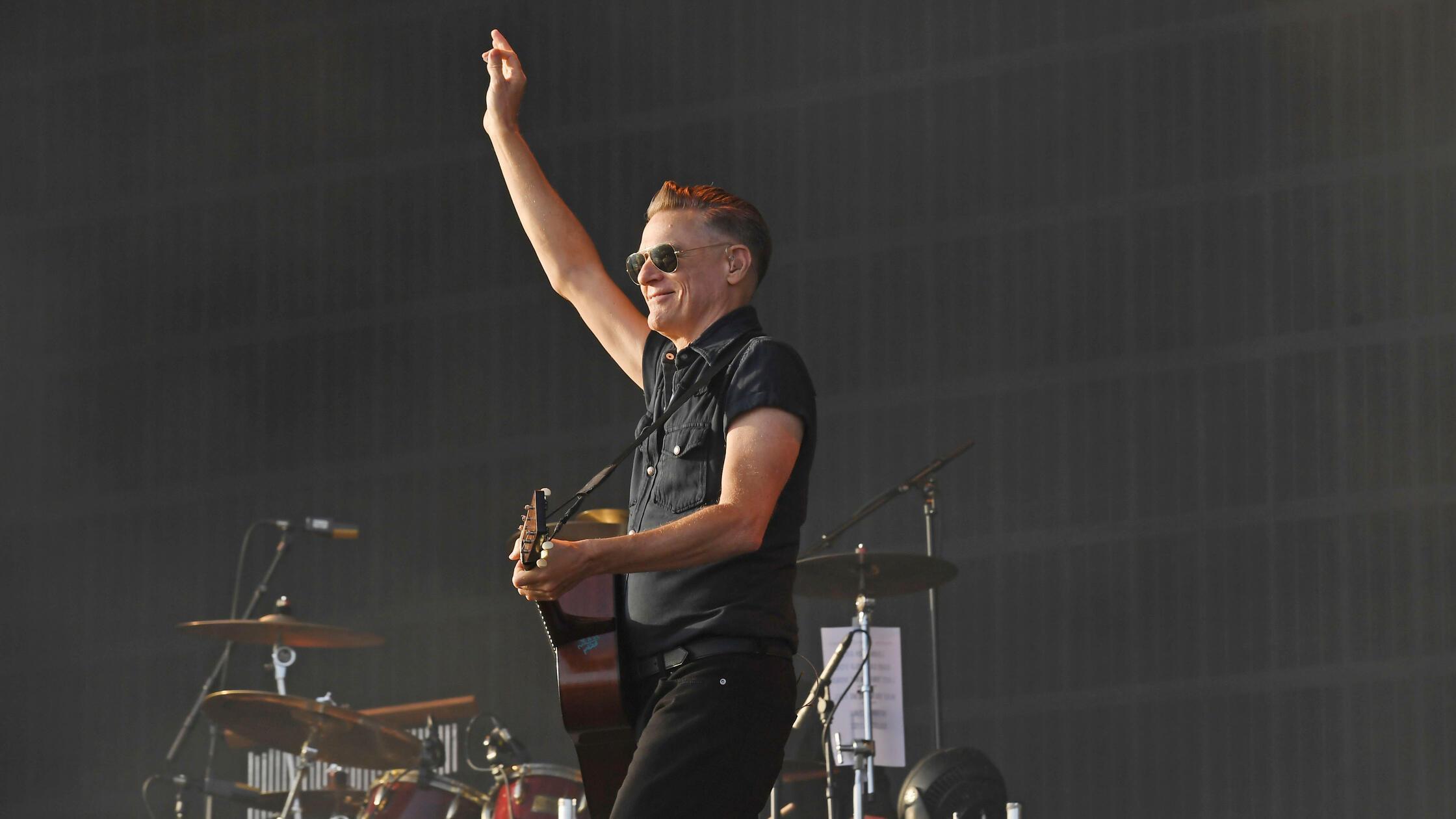 Bryan Adams performing at BBC Radio 2 In The Park