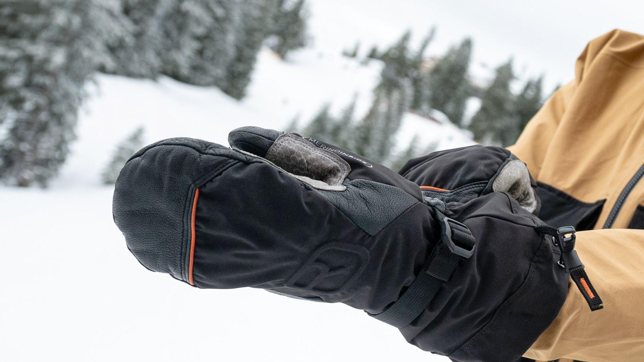 ILLUSTRATION - Für Skispaß ohne kalte Hände sollte