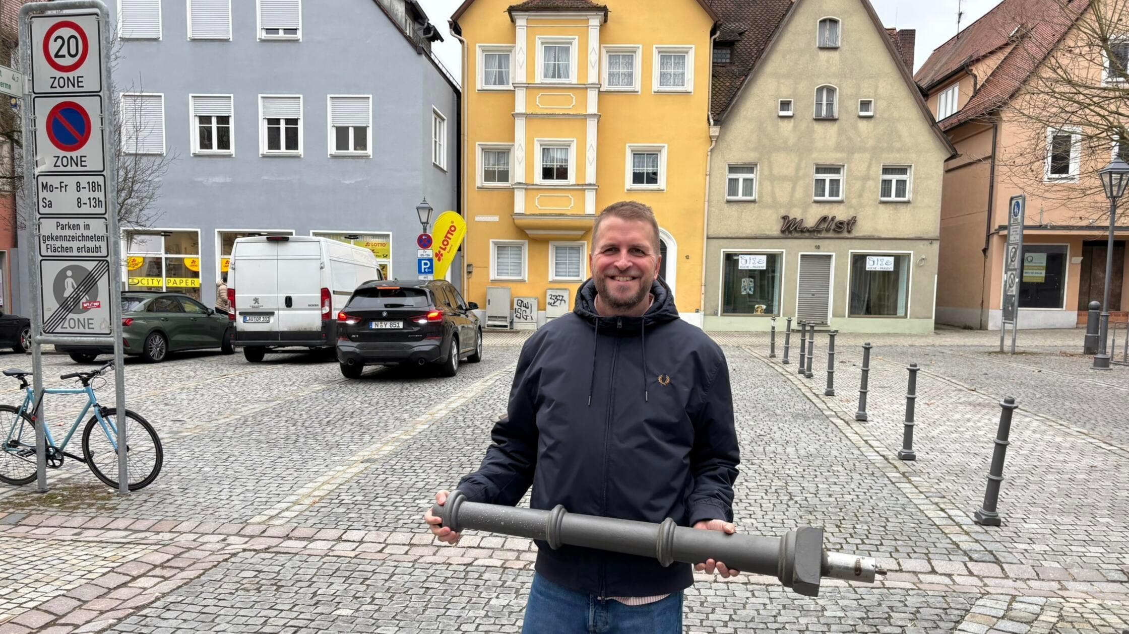 Hersbruck Fußgängerzone Martin Luther Straße 