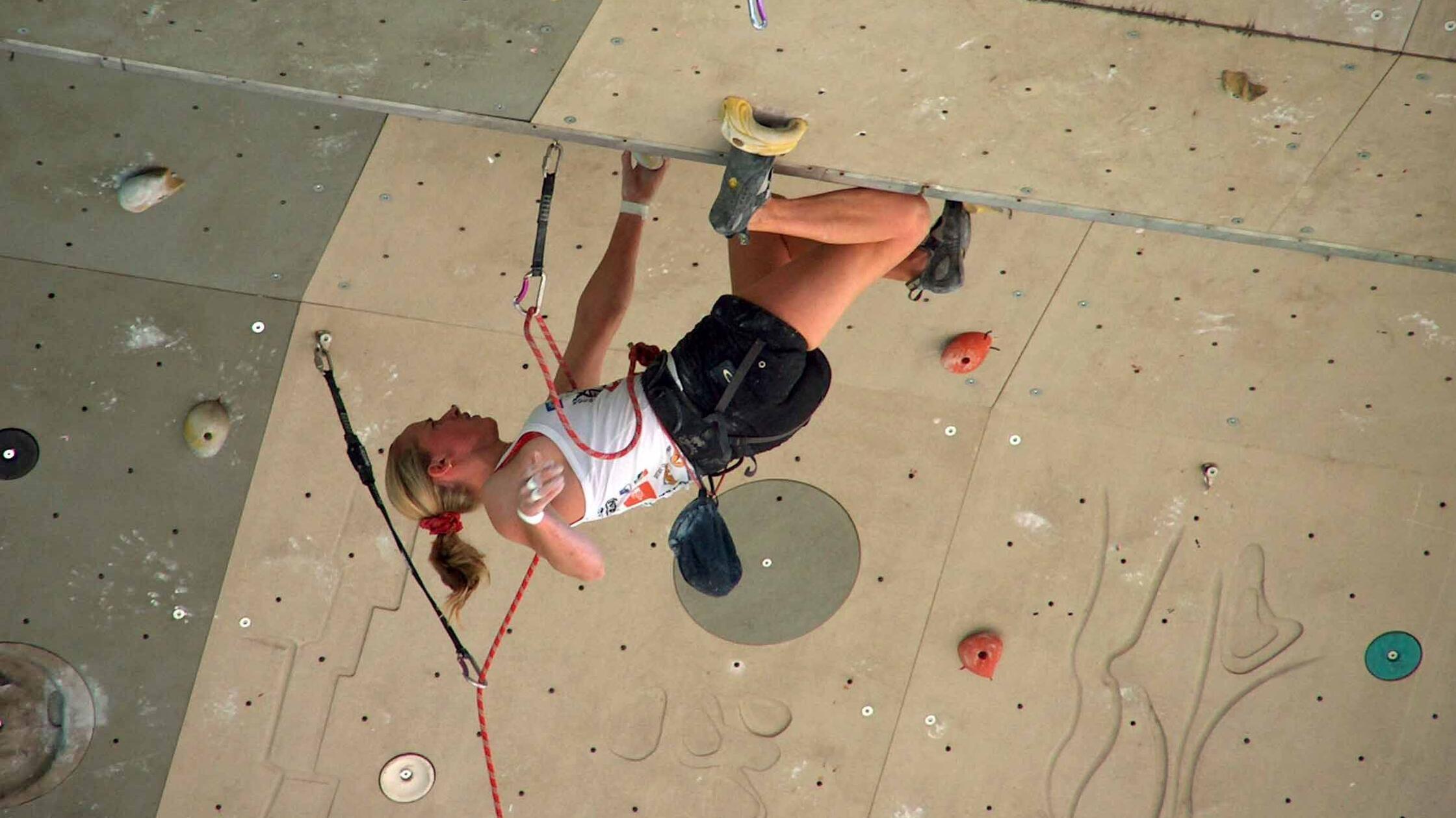 MOTIV: Sport; Klettern, Frau; indoor - Schwabach.D