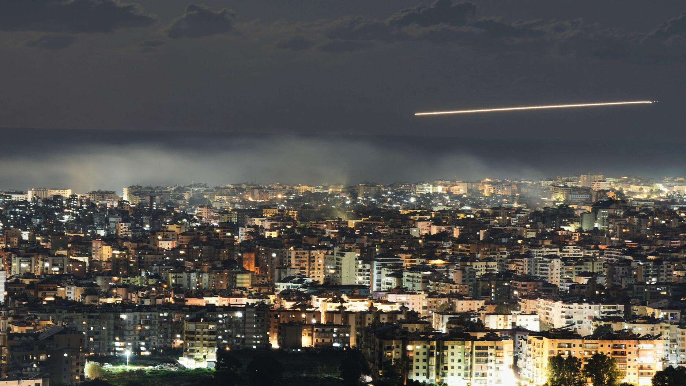 Auf diesem Foto, das mit einer langsamen Verschlus