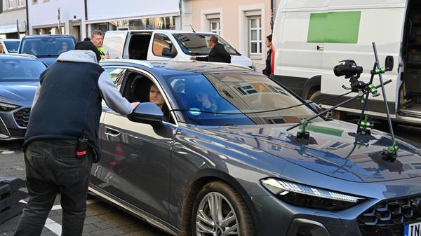 In der Oberen Karlstraße wurde eine Sequenz für de