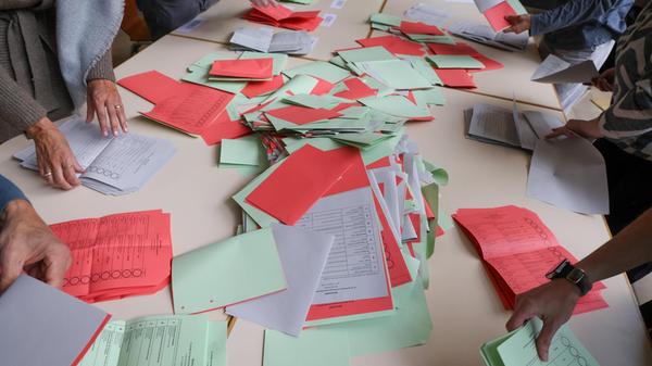 Kommunalwahl Nordrhein-Westfalen 2025 - Auszählung