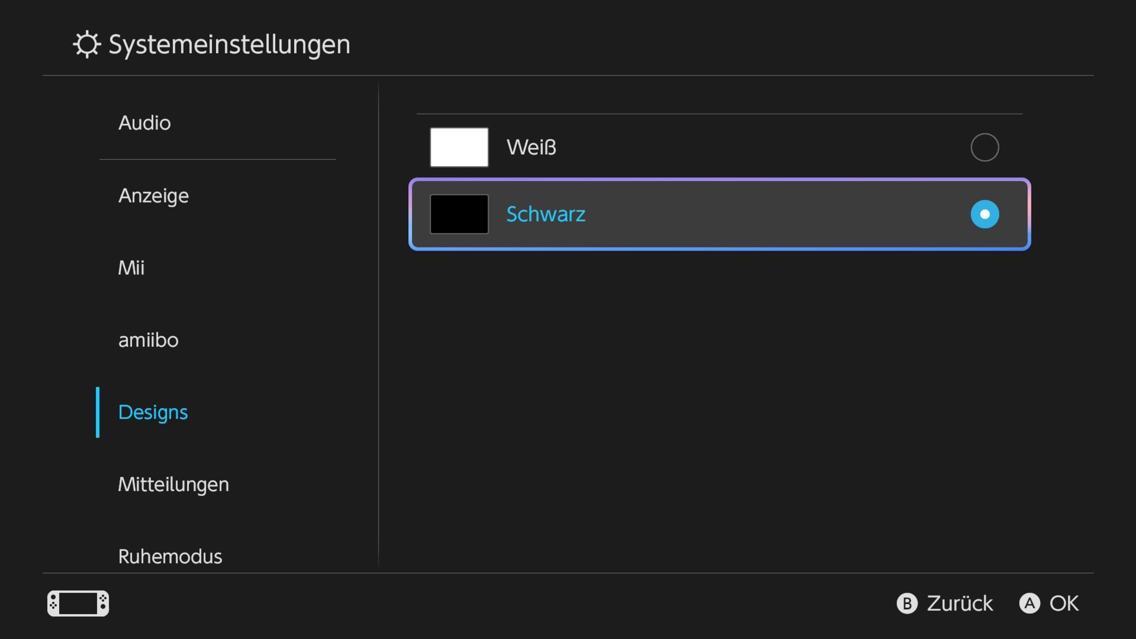 Nintendo Switch 2 Designs Dark Mode