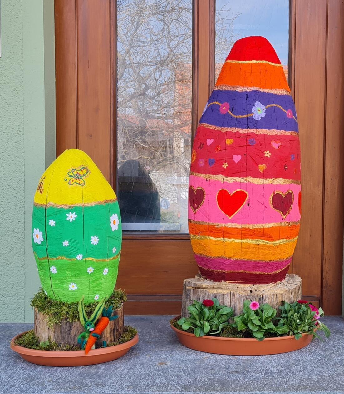 Der Osterhase kann kommen.