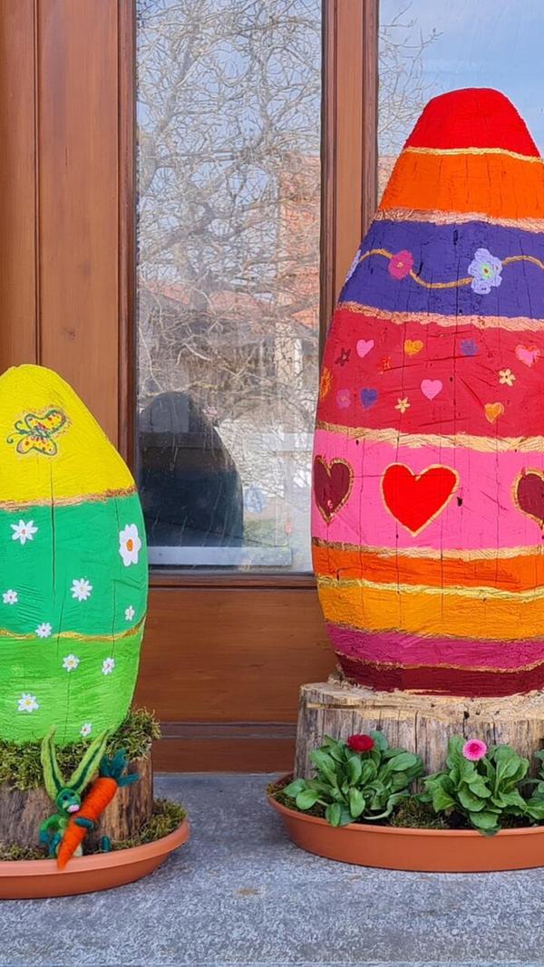 Der Osterhase kann kommen.