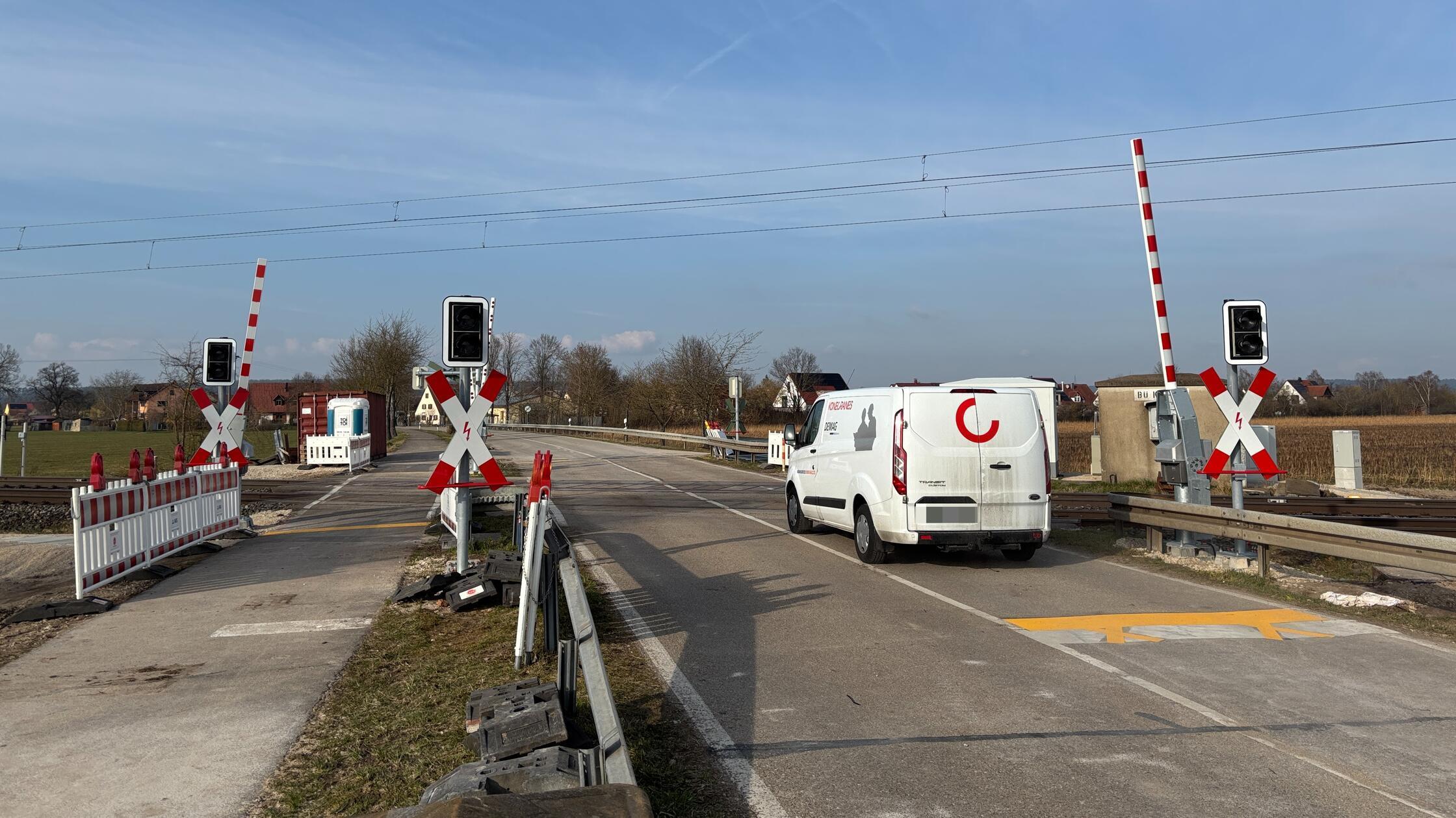 Bahnübergang Laubenzedel WUG 22 März 2026