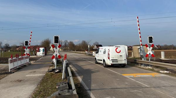 Bahnübergang Laubenzedel WUG 22 März 2026