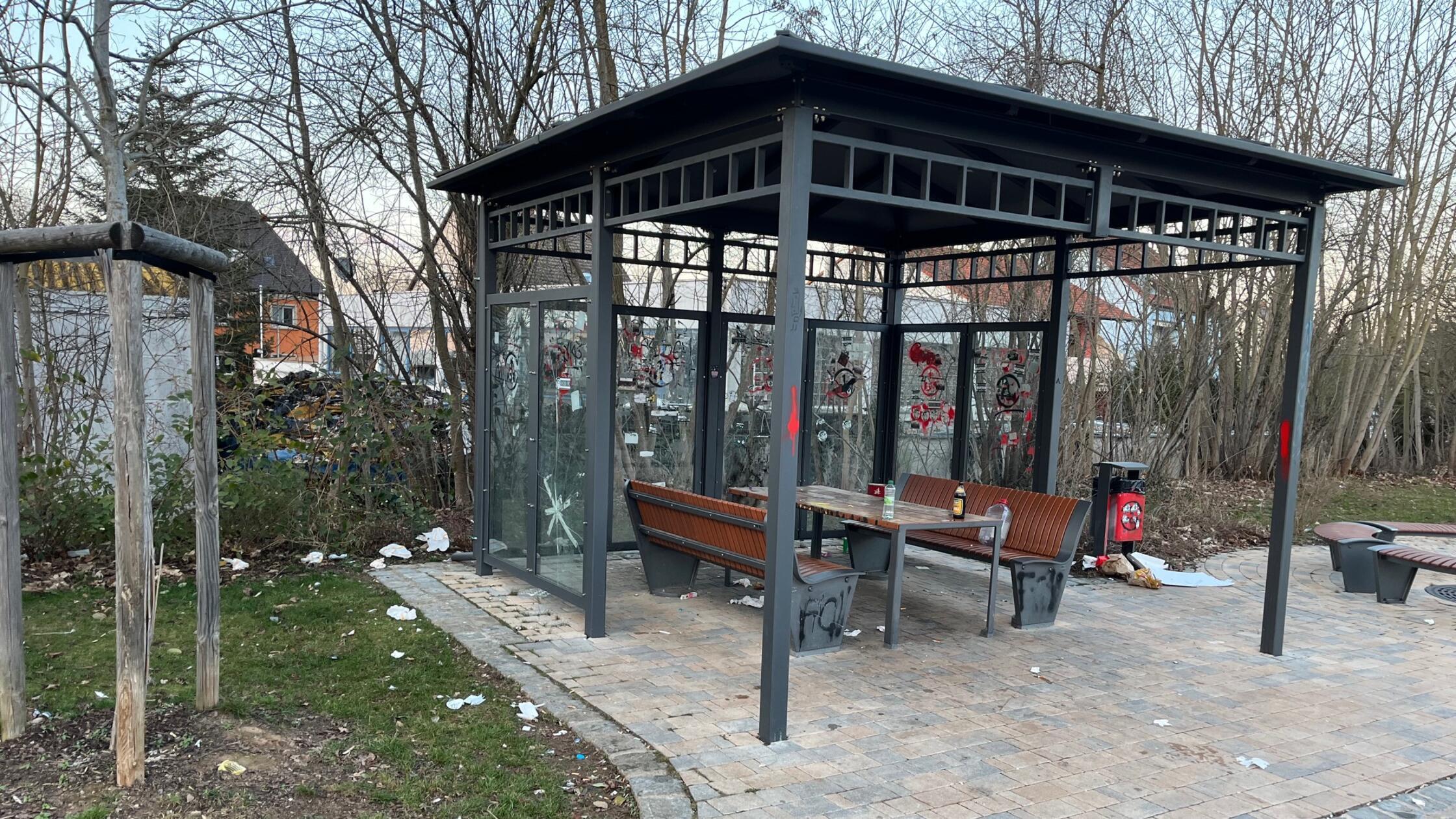 Vandalismus Cadolzburg