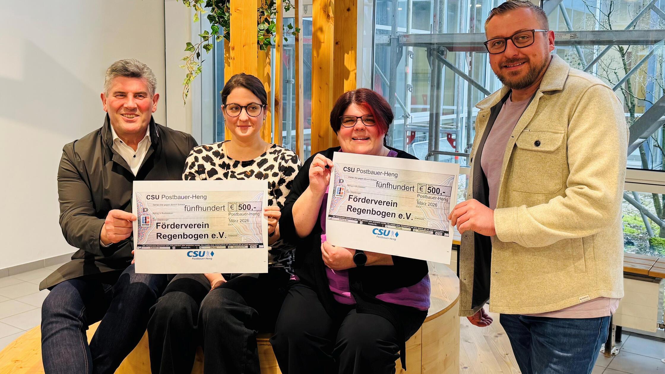 Bürgermeister und Ortsvorsitzender Horst Kratzer (