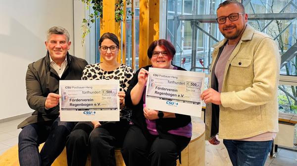 Bürgermeister und Ortsvorsitzender Horst Kratzer (