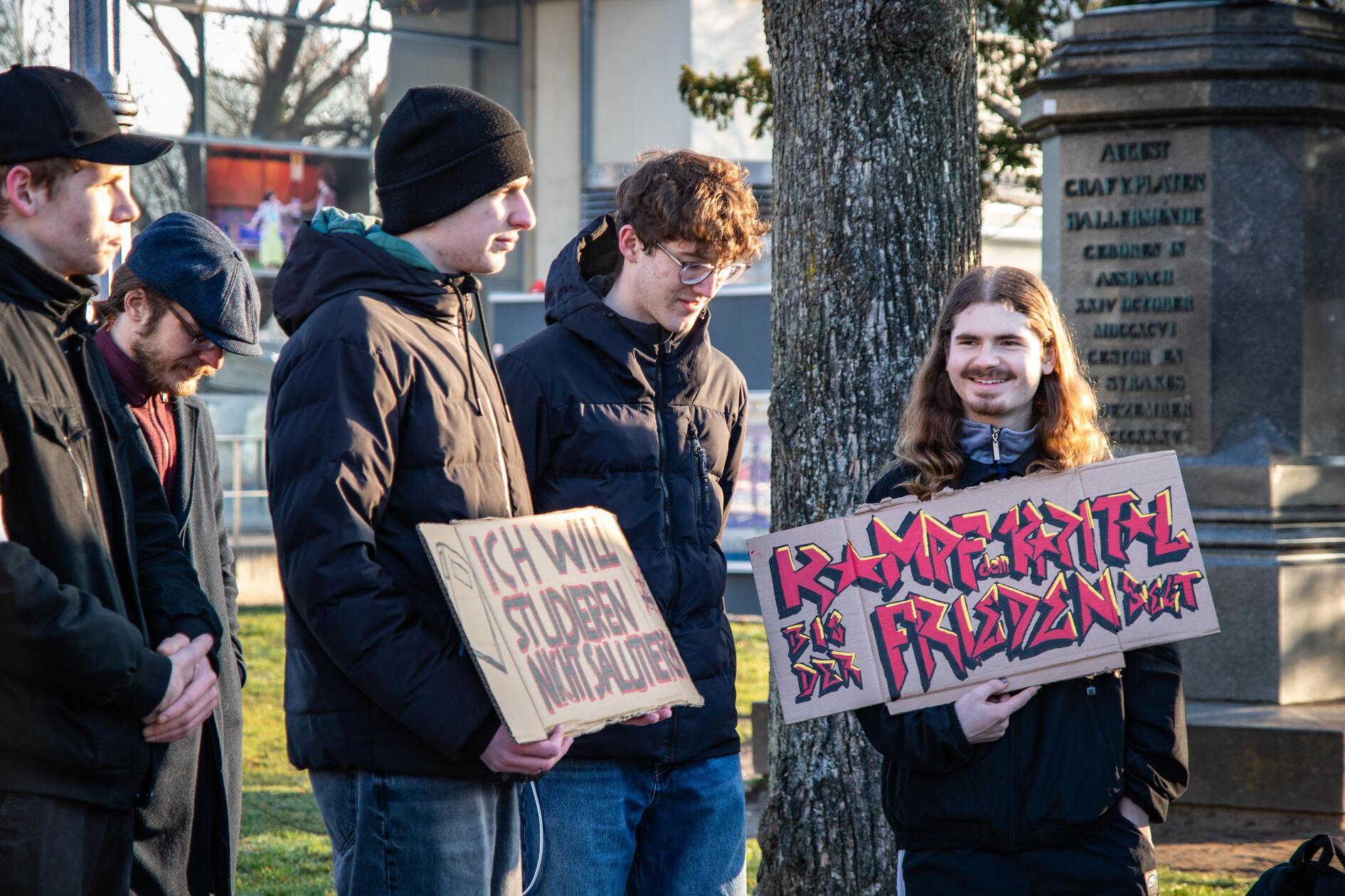 In der Region gab es neben Nürnberg weitere Aktionen. Auch in Ansbach war eine Veranstaltung geplant...