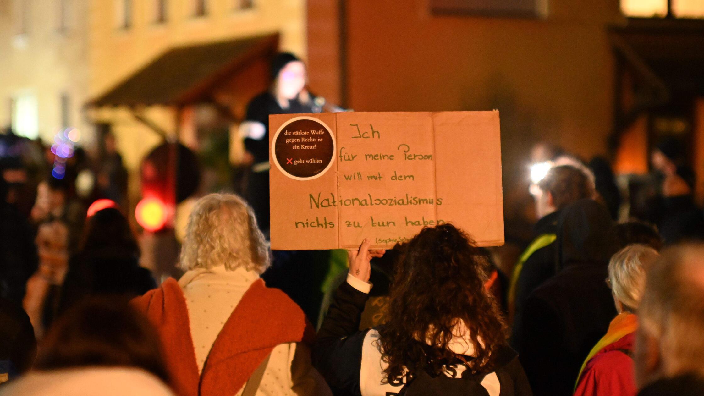 Laubenzedel Demo gegen AfD