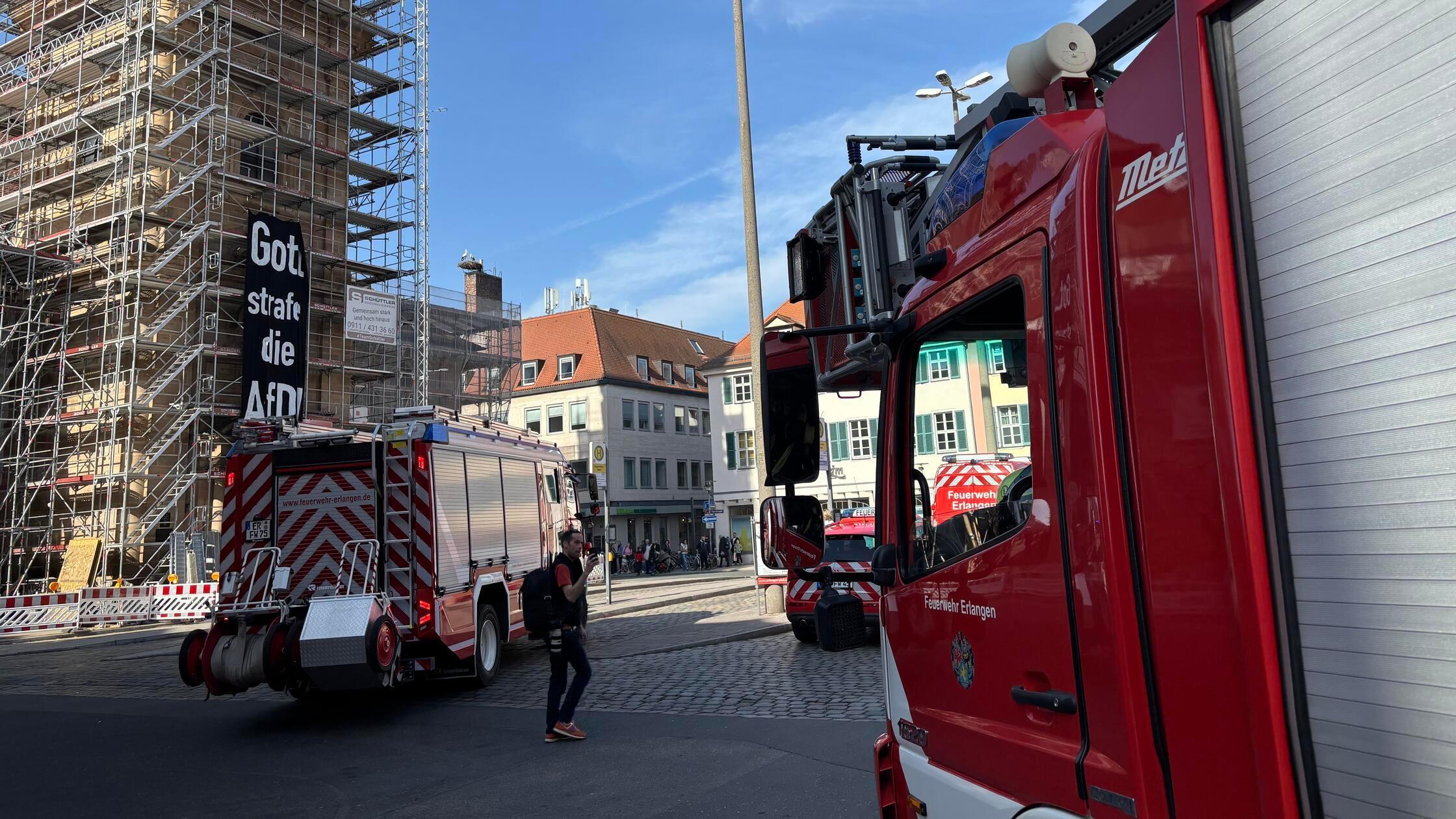 Feueralarm Hugenottenkirche