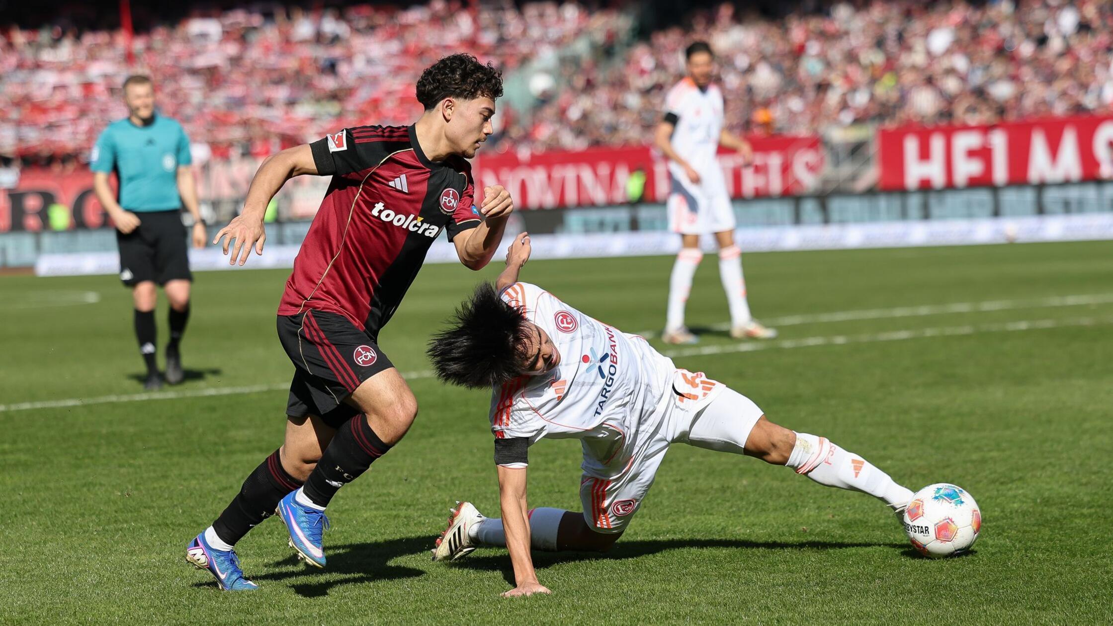 Fußball, Männer: 2. Bundesliga, 1. FC Nürnberg - F