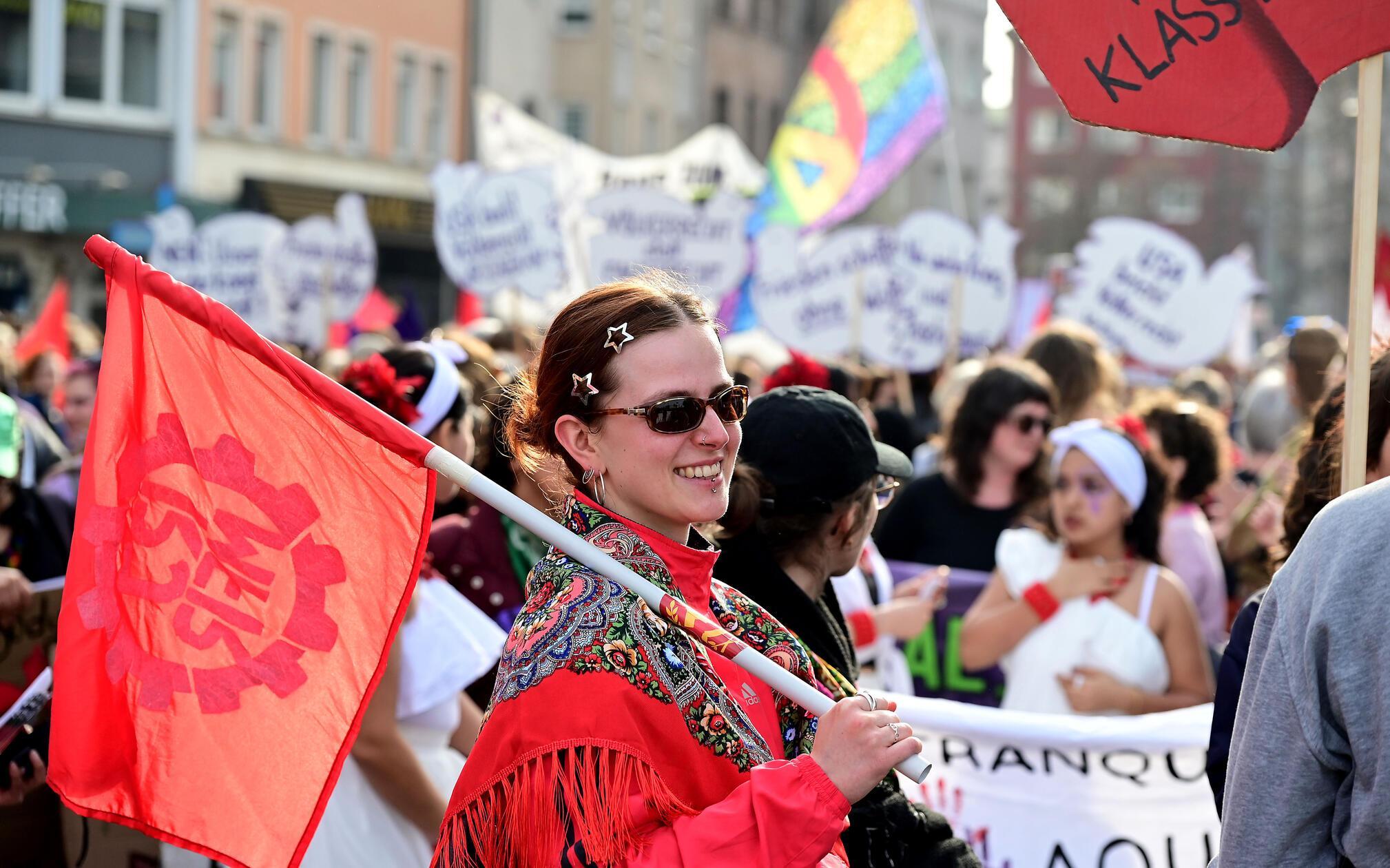 Auch Nürnberg feierte am 8.März 2026 den internationalen Weltfrauentag.