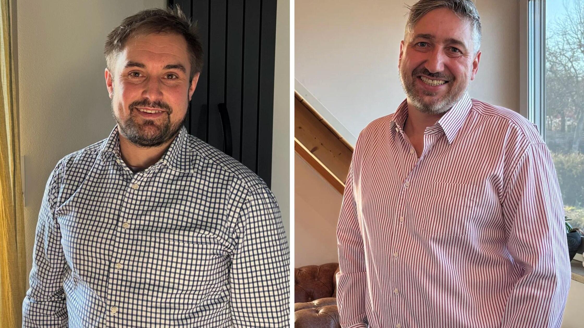 Collage Marco Friedel Michael Scherb Bürgermeister